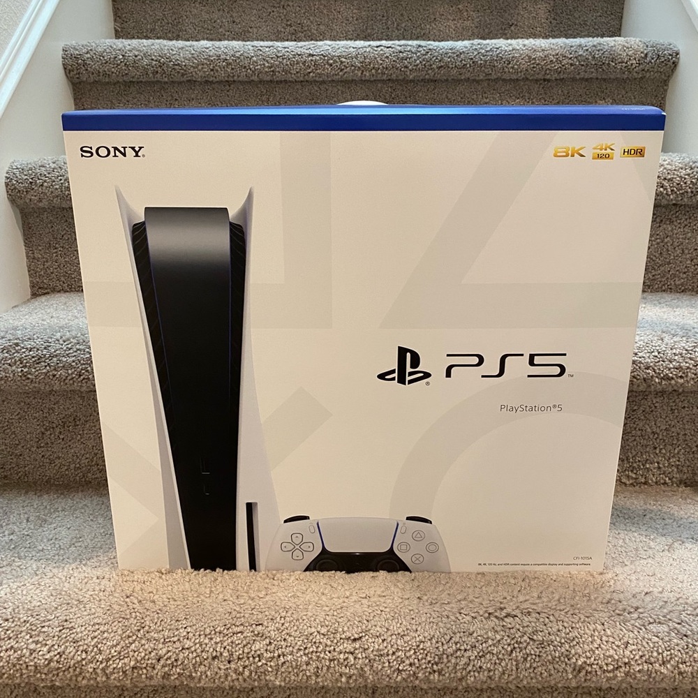 Play Station 5 Console Disc Version